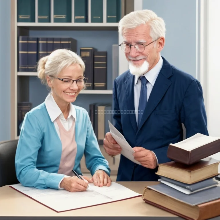 Consultation with senior client